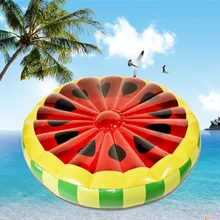 Бесплатный надувной матрас бассейна с фруктовым принтом поплавок-арбуз плот летние игрушки для бассейна для взрослых и детей