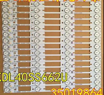 

40 KDL40SS662U peças/lote original nova barra de DIODO EMISSOR de luz de trabalho para KONKA 35019864 4 LEDs (6 v) 327mm Fr