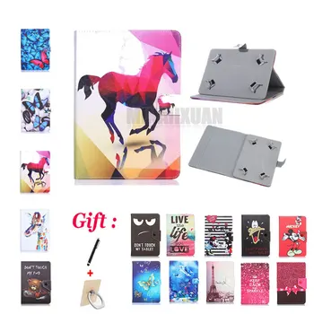 

Universal 7 inch Printed Pu Leather Stand Case Cover for PocketBook SURFpad 2 U7/SURFpad 4 S 7" Tablet + Gifts