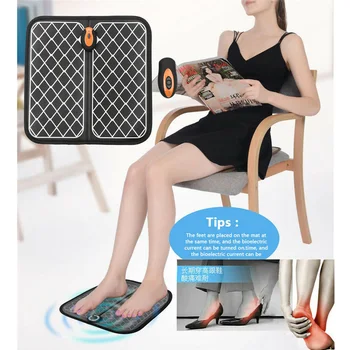 

Remote Control Shiatsu Kneading New Relaxing Leg Massager Foot Pad Vibration Rolling Massager USB Powered Foot Messager Dropship