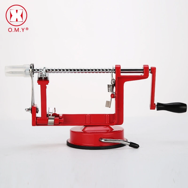 

O.M.Y 3 In 1 Apple Peeler Fruit Peeler Slicing Machine / Stainless Steel Apple Fruit Machine Peeled Tool Creative Home Kitchen