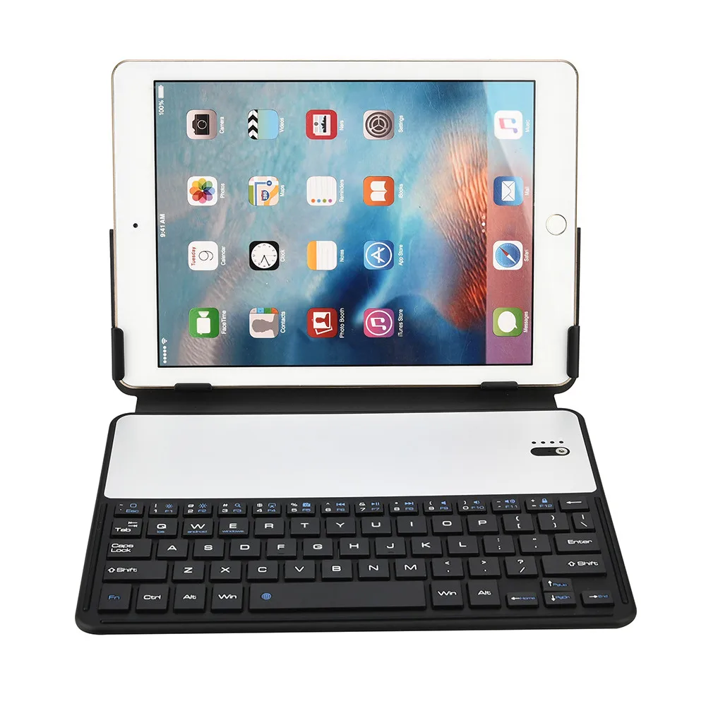 

OMESHIN Wireless Keyboard Case Stand Cover Built-in Bluetooth Keyboard With Stand Universal For 4.5 / 6.5 Inch Cell Phone 118A