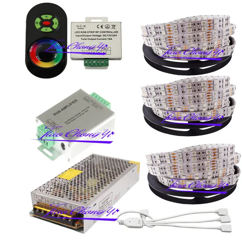 Новая двухрядная Светодиодная лента 5050 120 светодиодный/M 600 светодиодный/5M RGB +