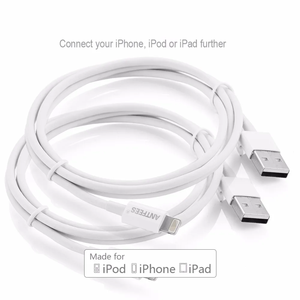 Качественный MFI Сертифицированный 8-контактный USB кабель для синхронизации данных и зарядки для iphone 5 5S 6S 7 8 Plus для ipad iphone провод