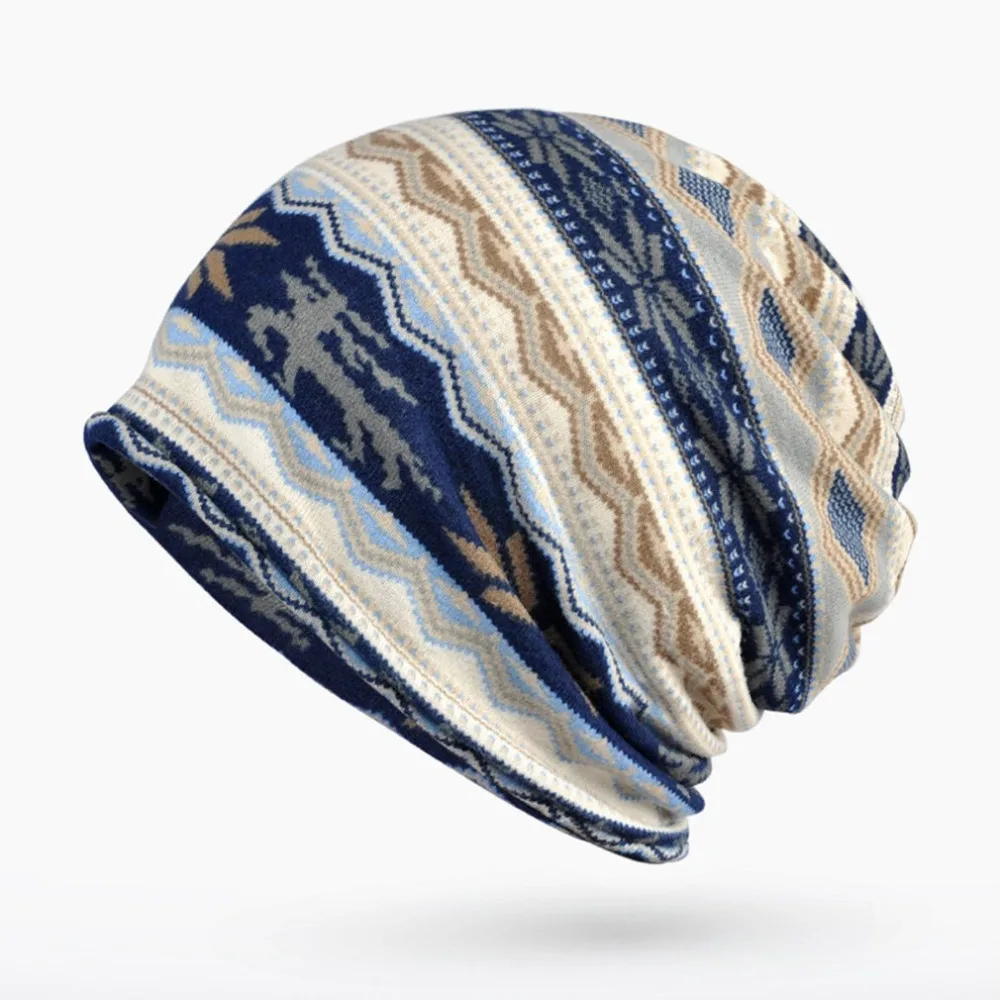 Buy Trendy Design Double Layers Warm Skullies Fashion