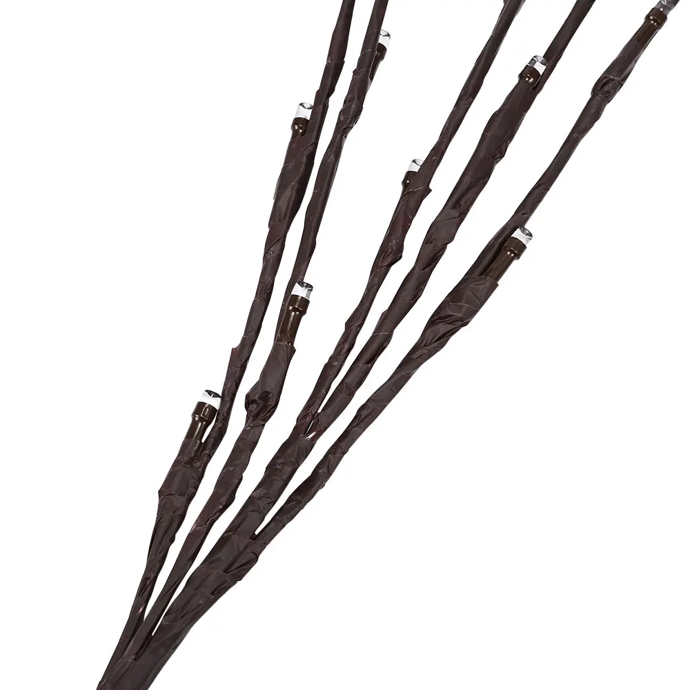 5 м 20 светодиодный светильник на батарейках Сказочный s украшение Willow Twig лампа для