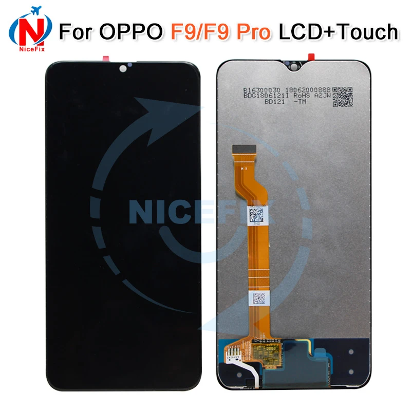 6 3 Untuk Oppo F9 Lcd Display Sentuh Layar Digitizer Kaca Perakitan Untuk Oppo F9 Cph1825 F9 Pro Cph1823 Lcd Ponsel Layar Lcd Aliexpress
