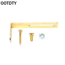 OOTDTY Gold Pickguard Монтажный кронштейн L форма для электрогитары LP w гайка винт