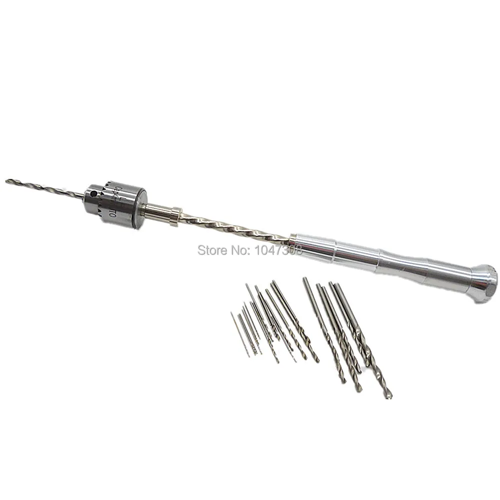 Semi-automatic Handdrill Suit Micro Hand Hobby Drill With Drill Bit