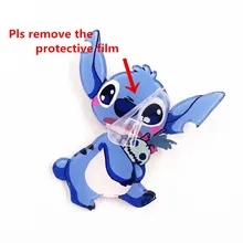 1 шт. мультфильм Лило и Стич и швейные булавки и броши для женщин нагрудные значки на рюкзак сумки Kawaii Harajuku значки по индивидуальному заказу