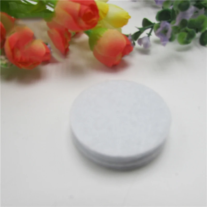 200 шт./лот 2-4 см круглый круг из фетра тканевые прокладки, аксессуар ...