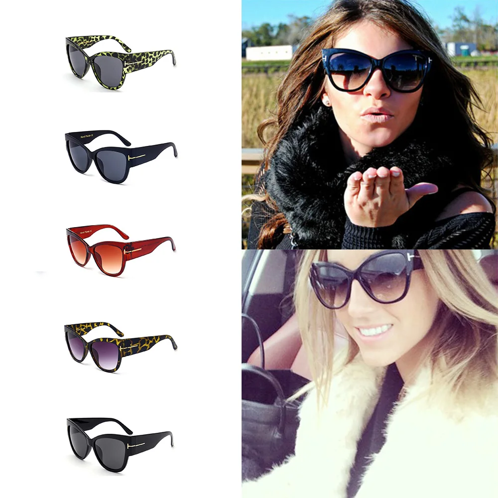 Кошачий глаз, женские солнцезащитные очки, градиентные очки, солнцезащитные очки, UV400, большие, Oculos feminino de sol