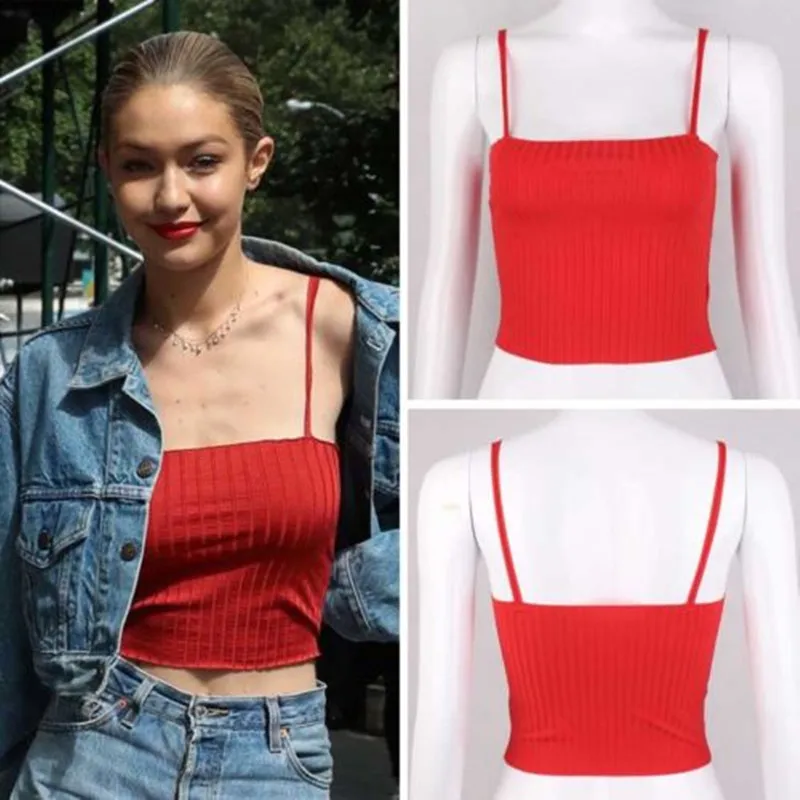 tank top vest crop top