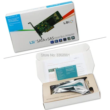 

FANMI SAS 9211-4I LSI00190 4 port RAID HBA JBOD SAS2004 6Gb PCI-E 2.0 X4 ,SAS Cable not included