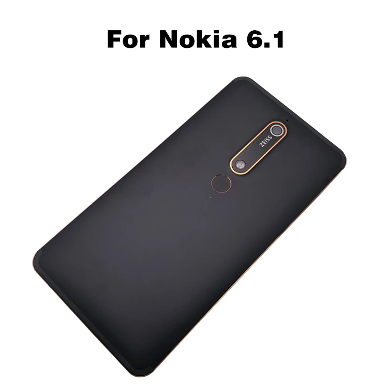 

Original New Metal Back Cover for Nokia 6.1 2018 New Model Battery Cover for Nokia 6 2nd TA-1043 housing repair part