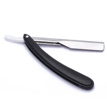 Профессиональный прямой край из нержавеющей стали острая стрижка складная бритва нож для бороды бритва для волос складная бритва инструмент для удаления волос