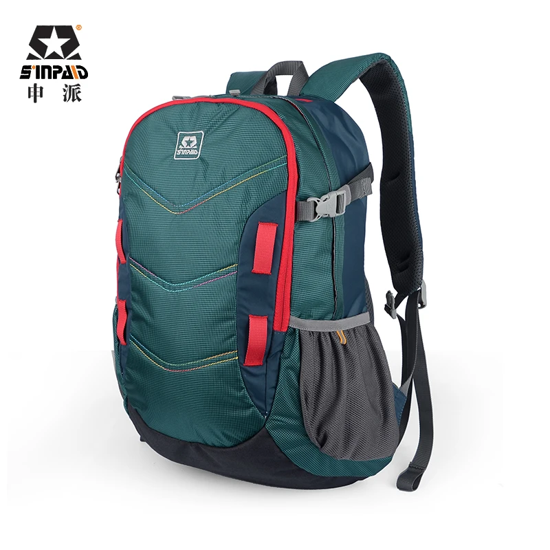 

SINPAID High Quality Outdoor Backpack Travel Riding Mountaineering Bag for Man Women Teenagers Girls Color Yellow Green & Blue