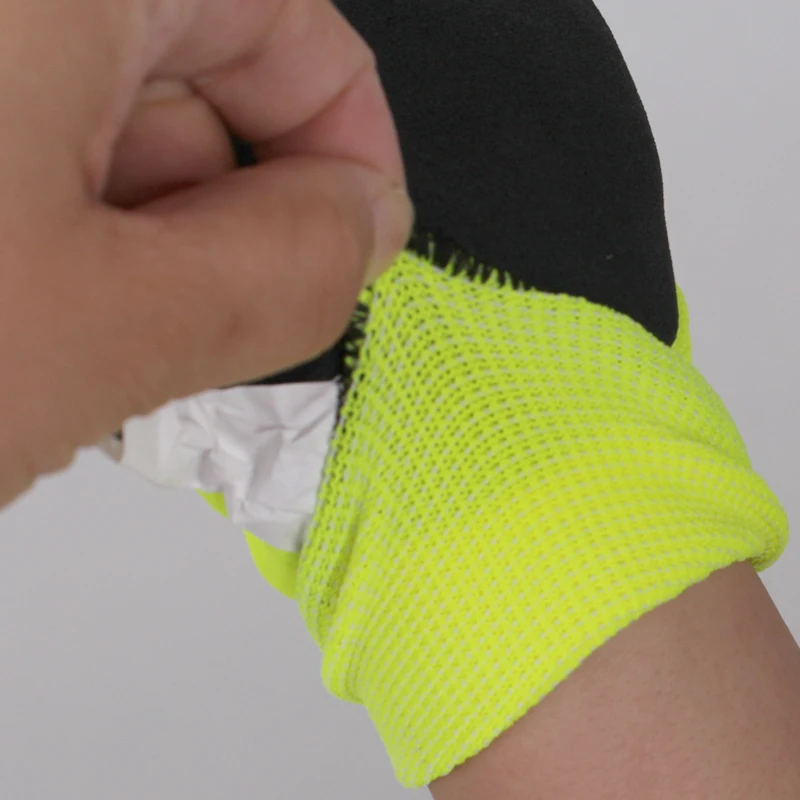 DELTAPLUS 201733 защитные перчатки эмульсия пенопластовое покрытие рабочие защитные перчатки износостойкие защитные перчатки