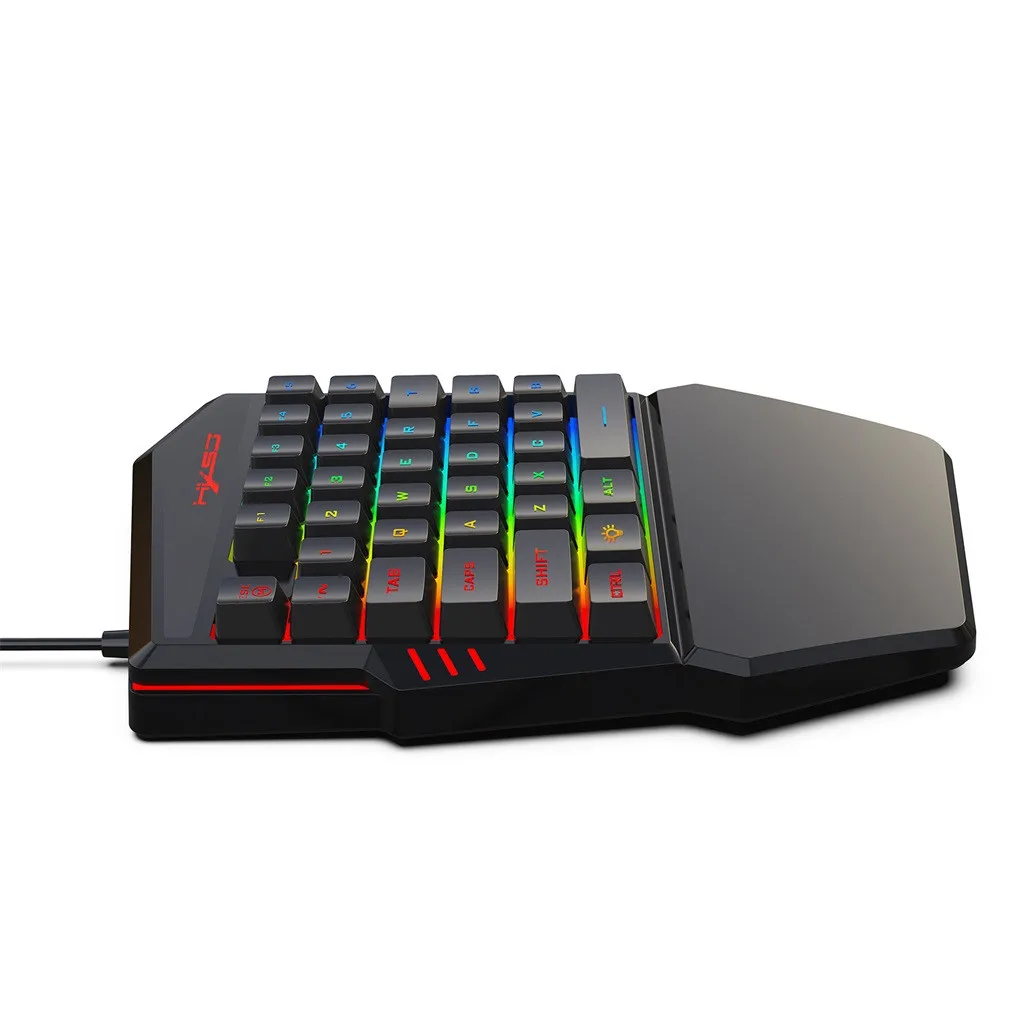 OMESHIN подсветка игровой Keybord Проводная клавиатура и беспроводная мышь набор для геймера с эргономичным многоцветным дыхательным светом 118A