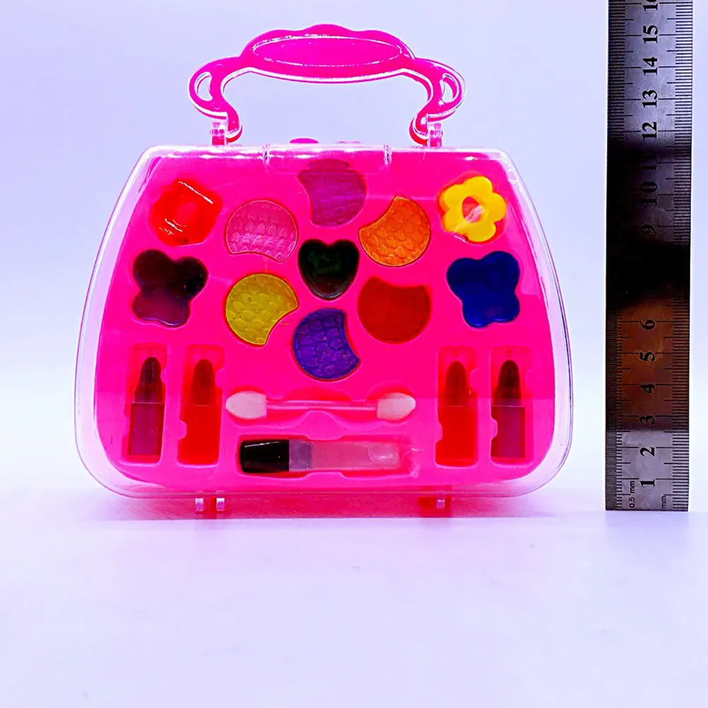 Дети девочки ролевые игры макияж набор экологически чистый Косметический Набор губной помады принцесса игрушка подарок FJ88