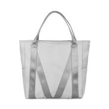 Многоразовая Портативная сумка через плечо из полиэстера Складная Зеленая Сумка Для Покупок Сумка-тоут складная сумка из полиэстера