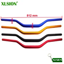 XLSION 28 мм 1 1/" алюминий сплав Жир Бар Руль управления для мотоциклов ручной Бар ямы Грязь двигатель велосипед Цикл ATV Quad KTM Apollo BSE Кайо
