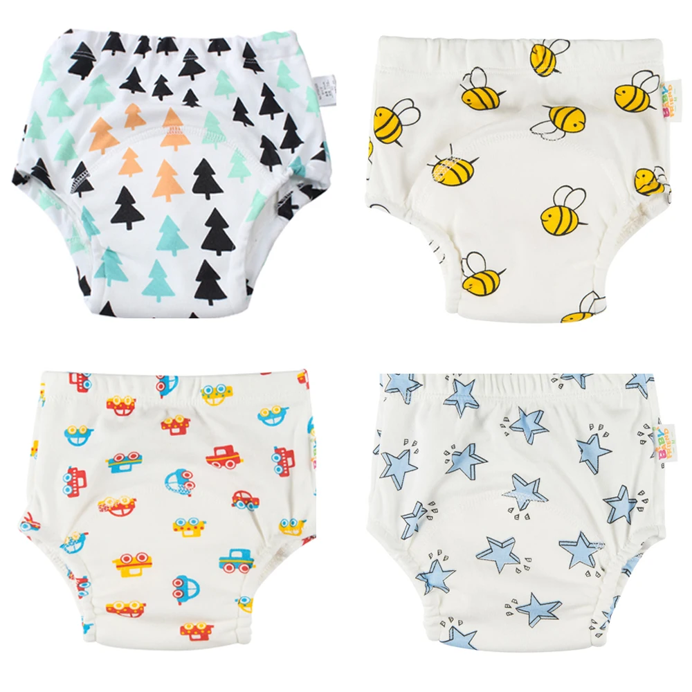Discount[ 12pcs in a Pack ] 100% Cotton Training Pants Embroidery Designs Baby Trainers Baby Wears Lots of Prints Factroy Price