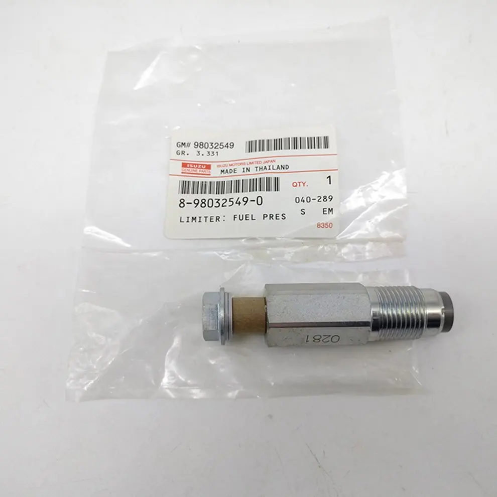 

Relief Valve Sensor 8-98032549-0 Pressure Relief Valve For Nissan Pathfinder Fast Response High Accuracy