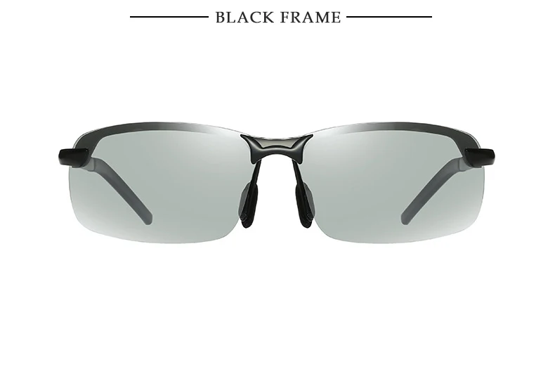 Мужские фотохромные солнцезащитные очки для вождения, Поляризованные, Обесцвечивающие солнцезащитные очки для путешествий, рыбалки, очки oculos de sol masculino