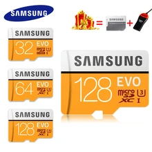 SAMSUNG TF Micro SD карта EVO Plus карта памяти Microsd класс 10 32 Гб 64 Гб 128 ГБ cartao de memoria