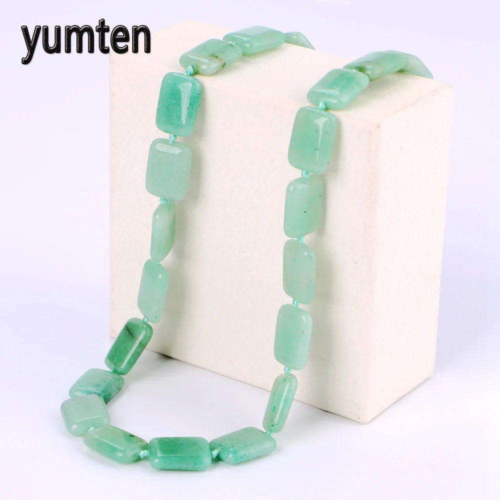 

Yumten Chalcedony Necklace Power Natural Stone Crystal Jewelry Women Gift Gatos Game Of Throne Collares Mujer Cats Body Chain