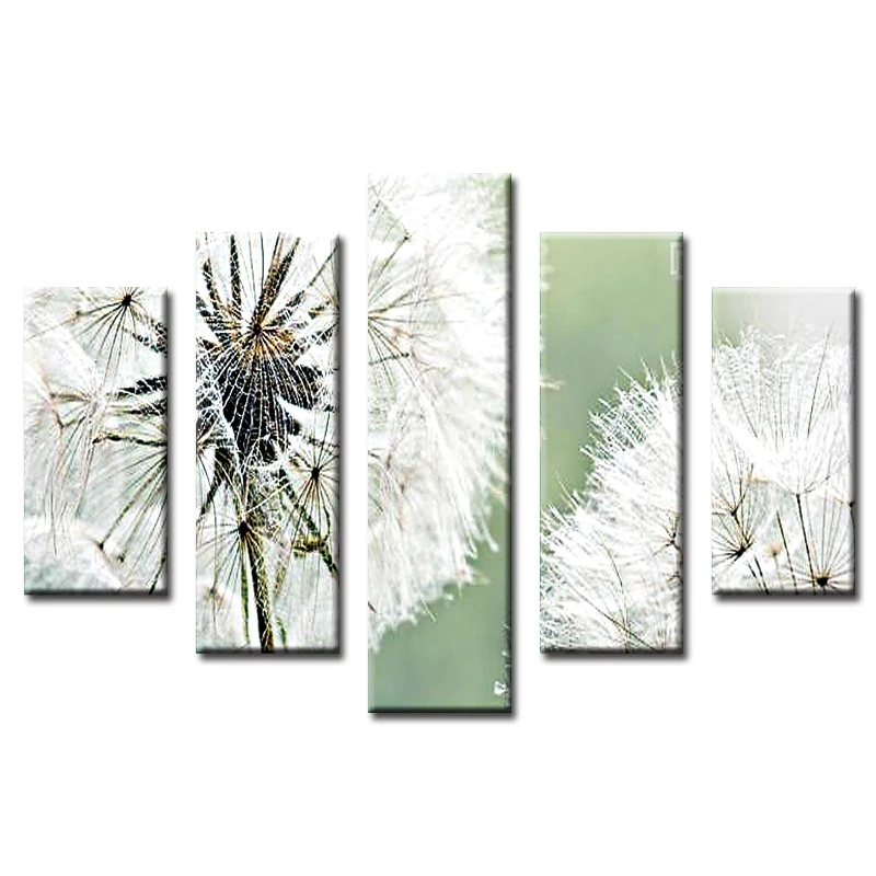 Living Room Decoration Full Round Diamond Painting Dandelion Diy Cross Stitch Mosaic Embroidery Home | Дом и сад