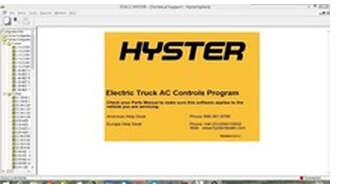 

Hyster Electric Truck AC Controls Program ETACC v2.4K