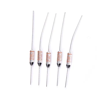 

5pcs/lot 6.5cm SF188E Thermal Fuse 10A 250V 192C Thermal Cutoffs Tf192C Degree Temperature Fuses