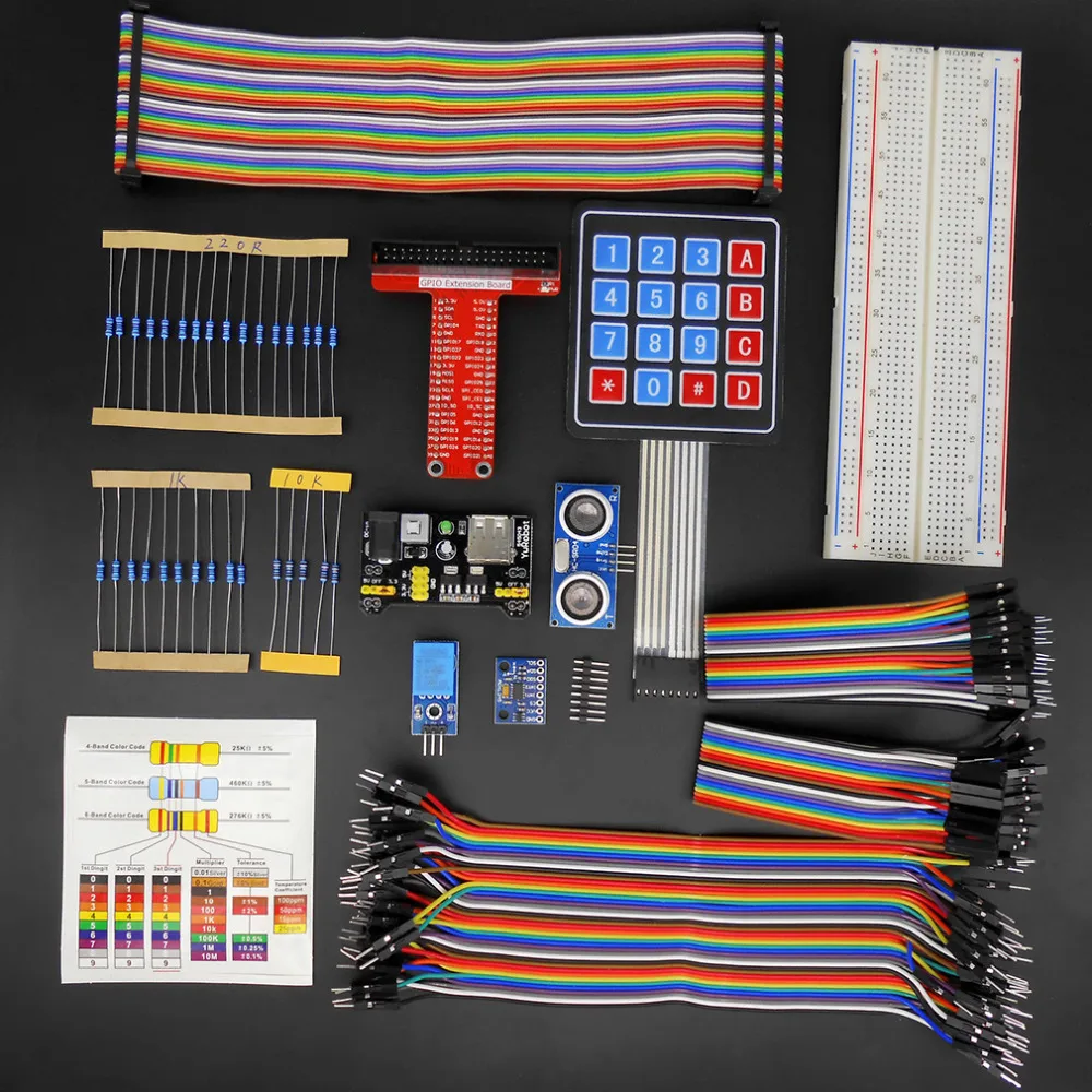 

2016 Newest RFID Starter Learning Kit T-Shaped GPIO Board for Raspberry Pi 2 Model B