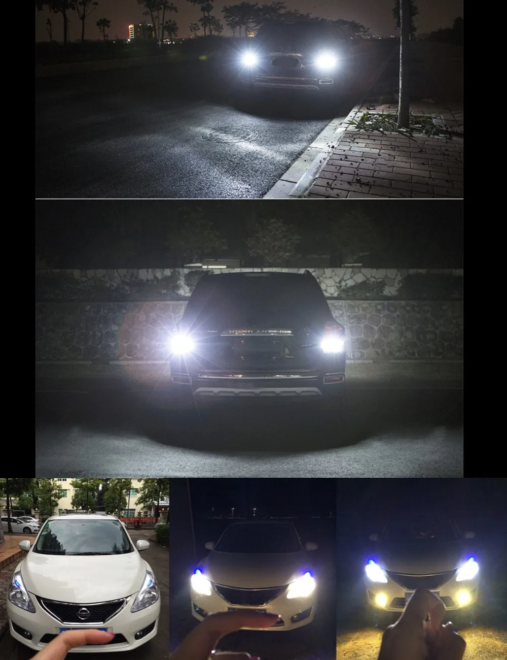 AutoEC 2 шт. PWY24W PW24W 10 SMD 2323 светодиодные чипы с объективом для A3 A4 A5 Q3 MK7 Golf CC лампа DC12V #