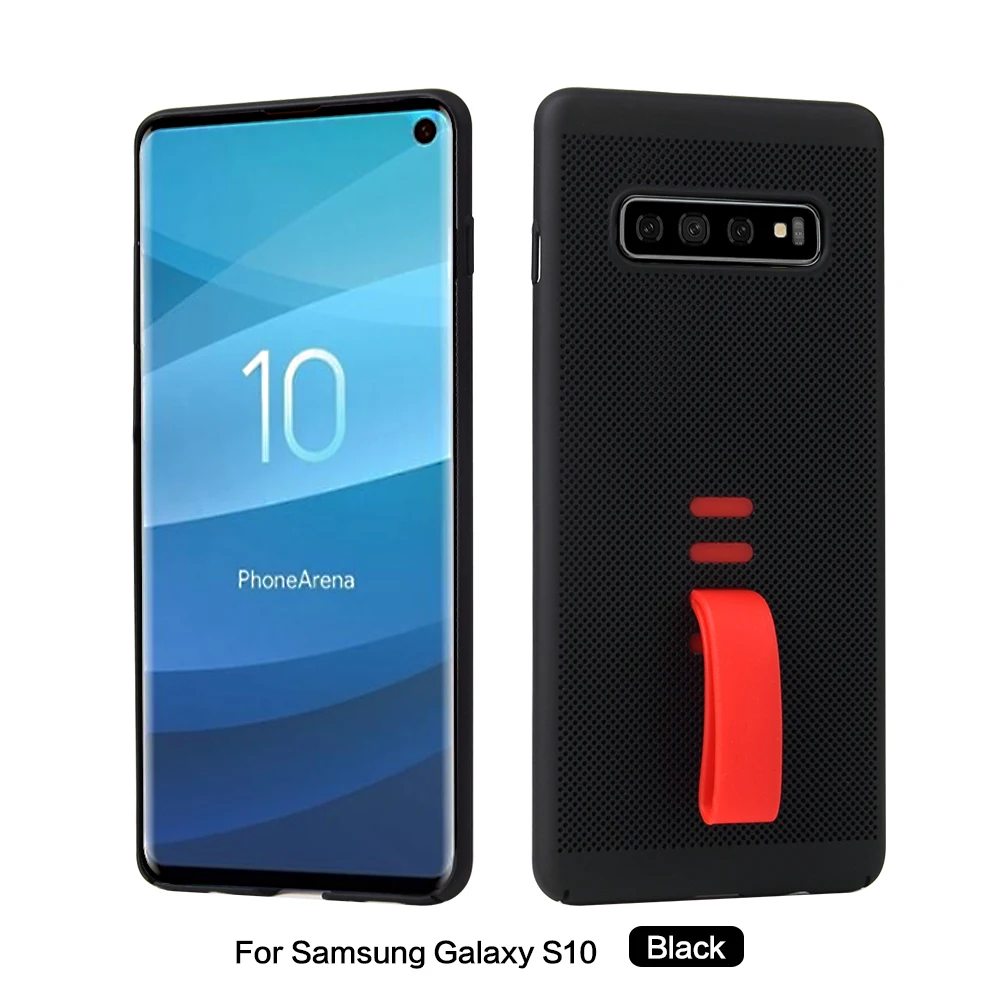 Ультра тонкие Чехлы для samsung S10 Plus S10e Galaxy S9 полые теплоотвод Жесткий ПК телефон