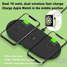 696 M7 3-in-1 Smart Wireless charger Smart identification For Most mobile phone Models For iWatch For AirPods