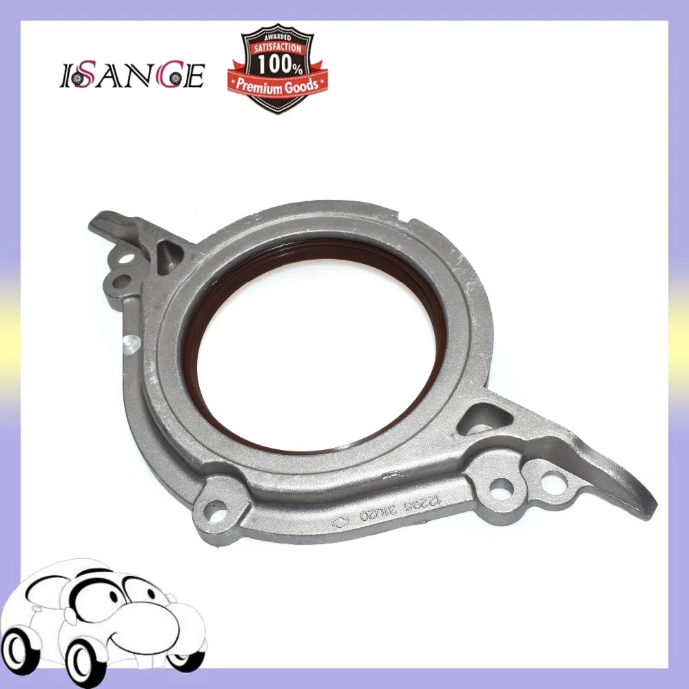 ISANCE Engine Crankshaft Rear Main Seal with Retainer Kit For Nissan