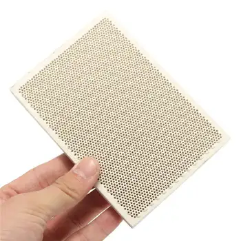 

High Quality 1PC Ceramic Soldering board ceramic honeycomb solder board heating paint printing drying 135mmX95mmX13mm EL Product