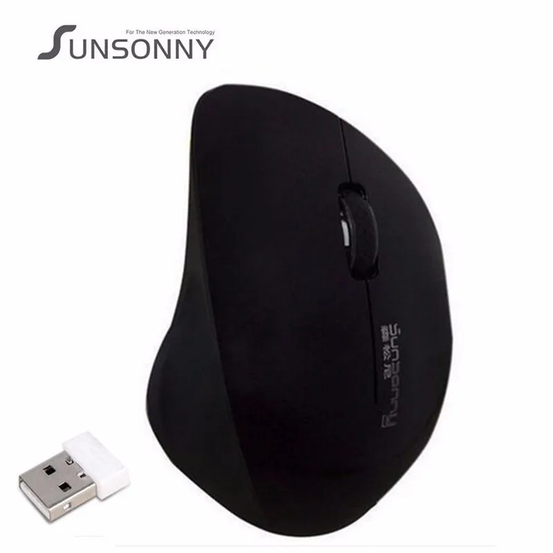 Новая мода Sunsonny sr-7700 imp Беспроводной USB 2.4 ГГц Мышь настольных игр компьютер офисный ноутбук интеллектуальные Мощность экономии Мыши компьютерные