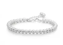 ANENJERY – Bracelet en argent Sterling 925, perles rondes de prière porte-bonheur, bijoux pour hommes et femmes