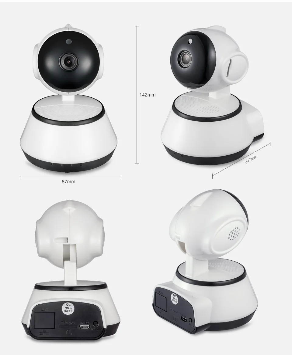 Skyevision Home Security Mini 720P WiFi Wireless IP Camera IR Night Vision CCTV Network  Home Surveillance Baby Monitor Camera (15)