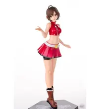Япония Аниме ПВХ фигурки серии PM Хацунэ Мику Мейко красная юбка Сексуальная Коллекционная модель игрушки