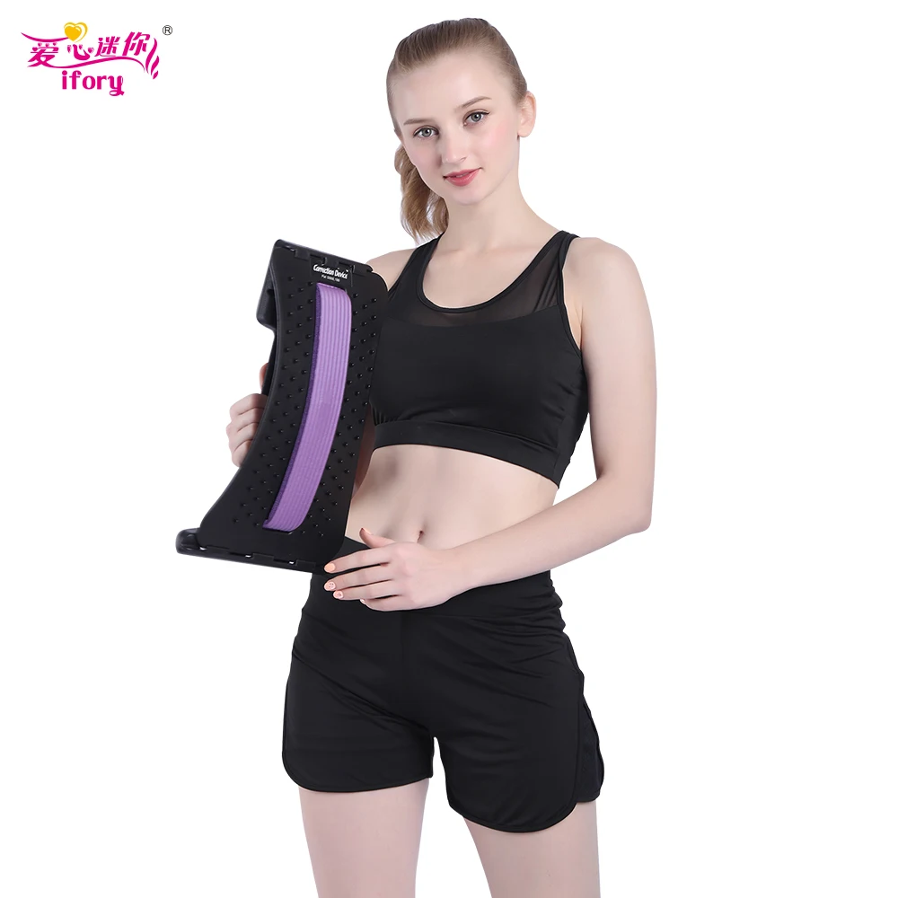 Ifory Health Care Stretch Equipment Back Massager Waist Acupuncture Body Lumbar Support Relaxation Spinal Pain Relieve Adjuster Ifory Health Care Stretch Equipment Back Massager Waist Acupuncture Body Lumbar Support Relaxation Spinal Pain Relieve Adjuster