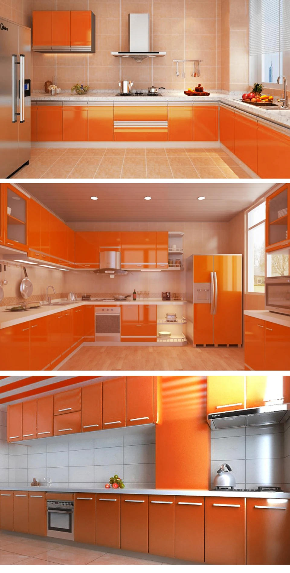 1M/2M Modern Living Room Furniture Desktop Waterproof Marble Wallpaper