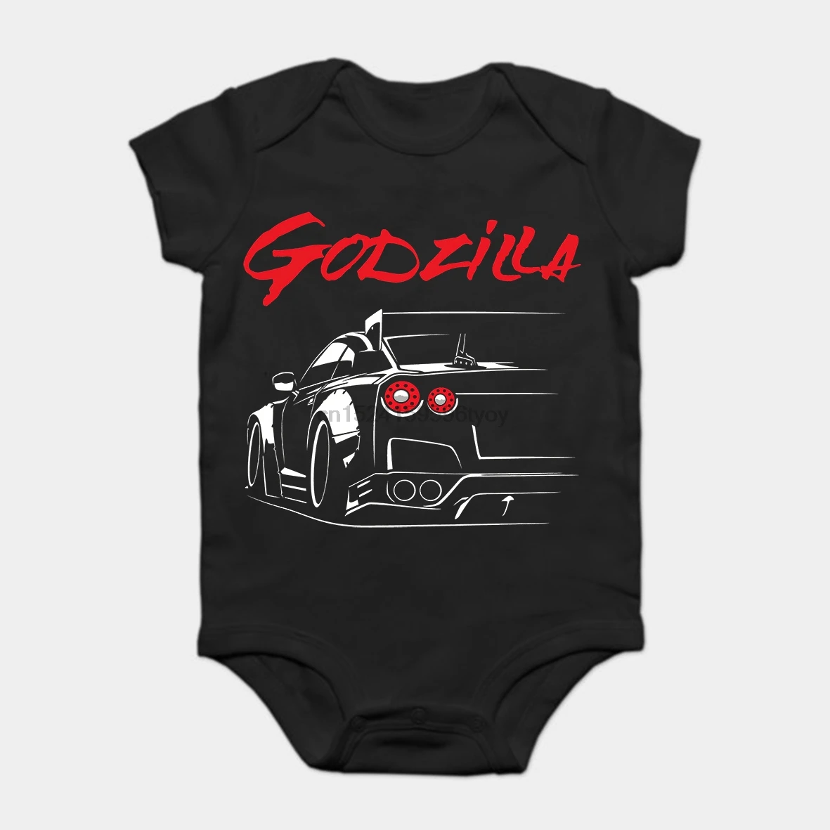 

Baby Onesie Baby Bodysuits kid t shirt Printed Cotton Short-Sleeve Nissan GT-R Liberty Walk