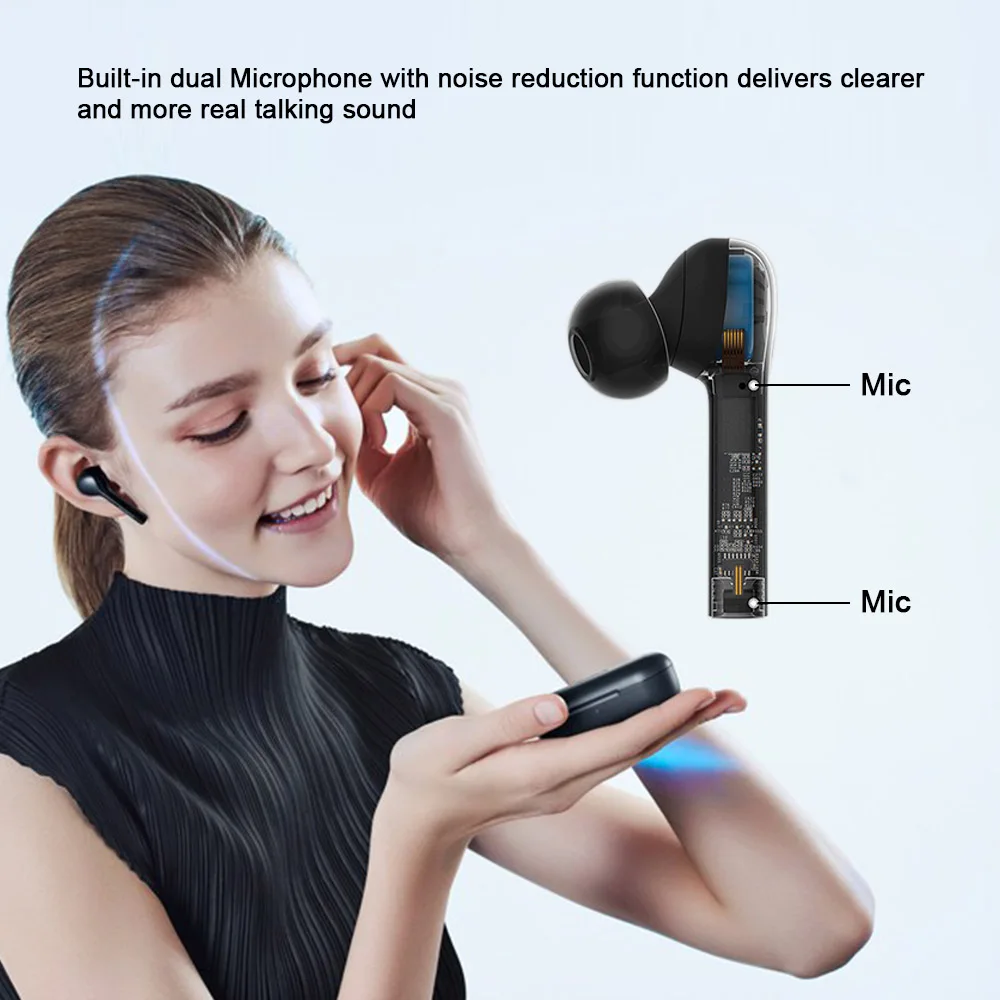 Huawei Honor Flypods Lite, беспроводные наушники TWS Bluetooth 4,2, Наушники Hi-Fi, водонепроницаемые, IP54, управление нажатием, Hands-free, с микрофоном