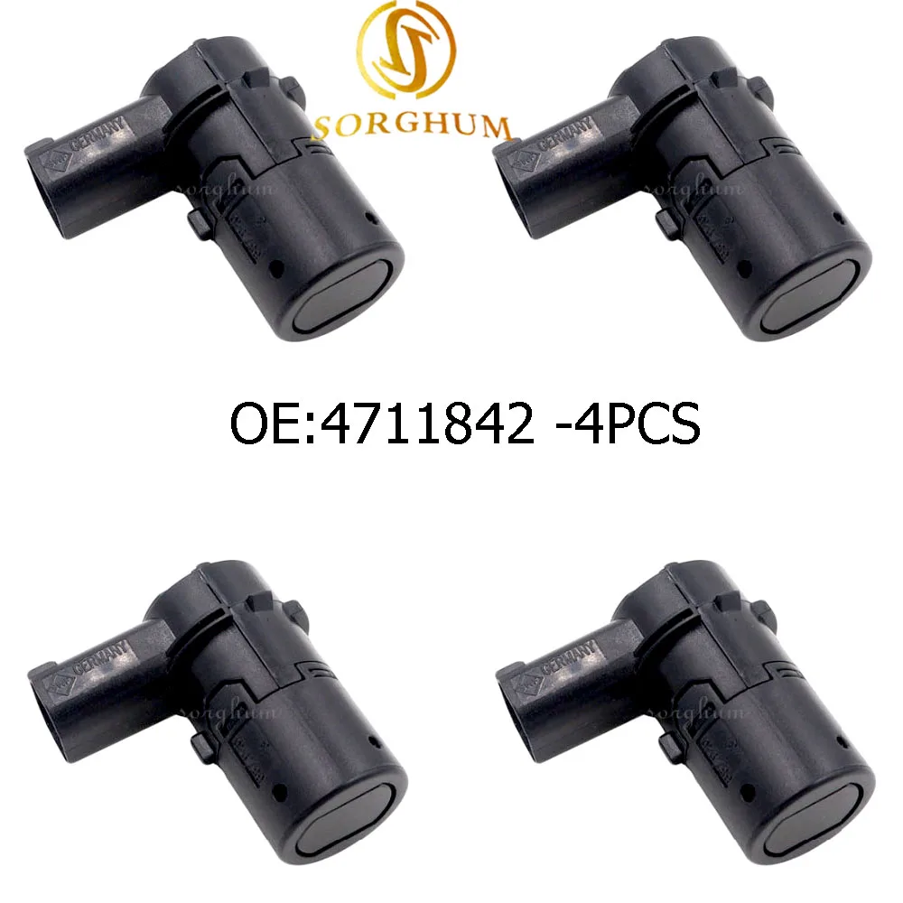 

4PCS PDC Parking Reverse Assist Sensor 4711842 5266523 For Saab 9-5 Volvo Parksensor