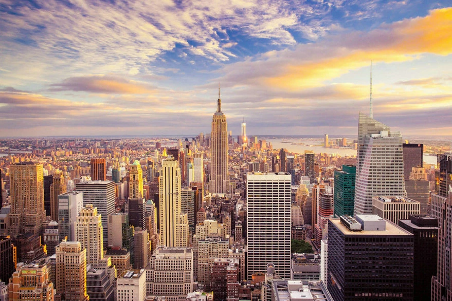 Aanklager gezagvoerder oosten Super New York Skyline Wolken Achtergronden Hoge Kwaliteit Computer Print  Scenic Photo Achtergrond|Achtergrond| - AliExpress